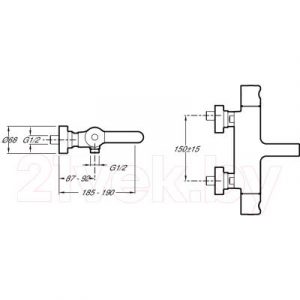 Смеситель Jacob Delafon Singulier E10870-CP