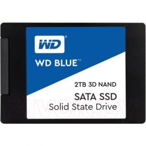 SSD диск Western Digital Blue 3D NAND 2TB (WDS200T2B0A)