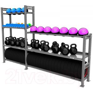 Стойка для гантелей DHZ Fitness A-0131