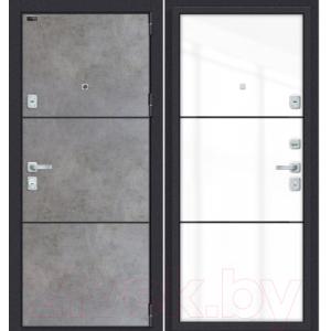 Входная дверь el'Porta Porta M П50.П50 (AB-4) Dark Concrete/Angel