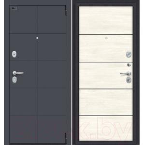 Входная дверь el'Porta Porta S 10.П50 Graphite Pro/Nordic Oak