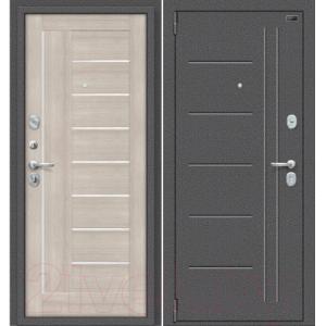 Входная дверь el'Porta Porta S 109.П29 Антик серебристый/Cappuccino Veralinga