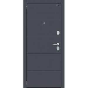 Входная дверь el'Porta Porta S 4.Л22 Graphite Pro/Virgin