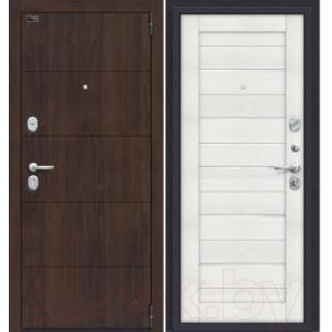 Входная дверь el'Porta Porta S 4.П22 Almon 28/Bianco Veralinga