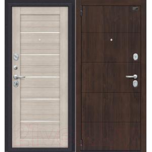 Входная дверь el'Porta Porta S 4.П22 Almon 28/Cappuccino Veralinga