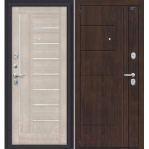 Входная дверь el'Porta Porta S 9.П29 Almon 28/Cappuccino Veralinga